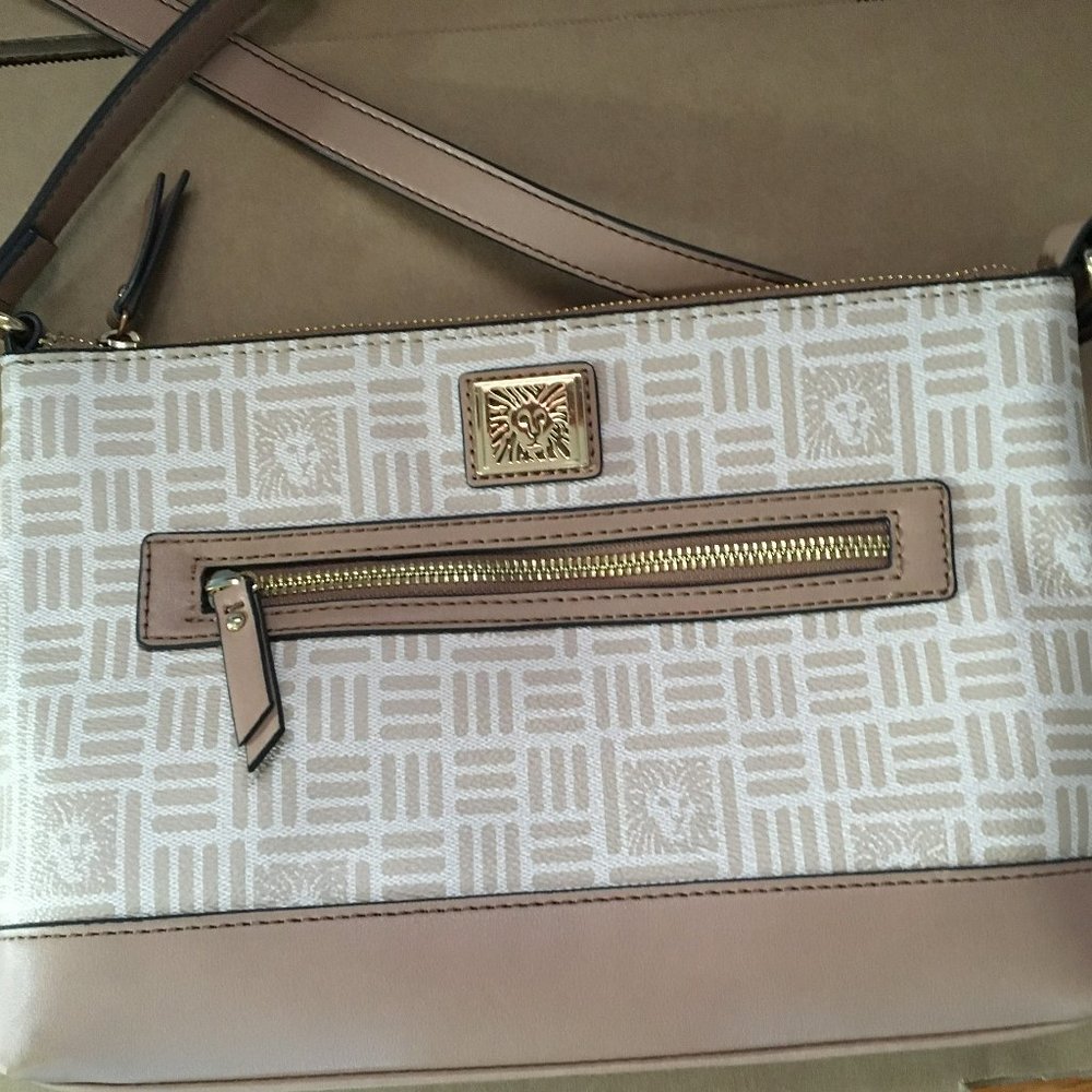 Anne Klein Purse - Nude